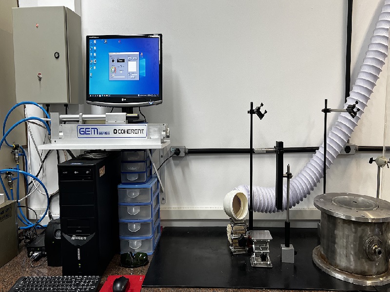 Laboratório de Sinterização e Tratamento superficial a Laser (Laser de CO2 Selado)